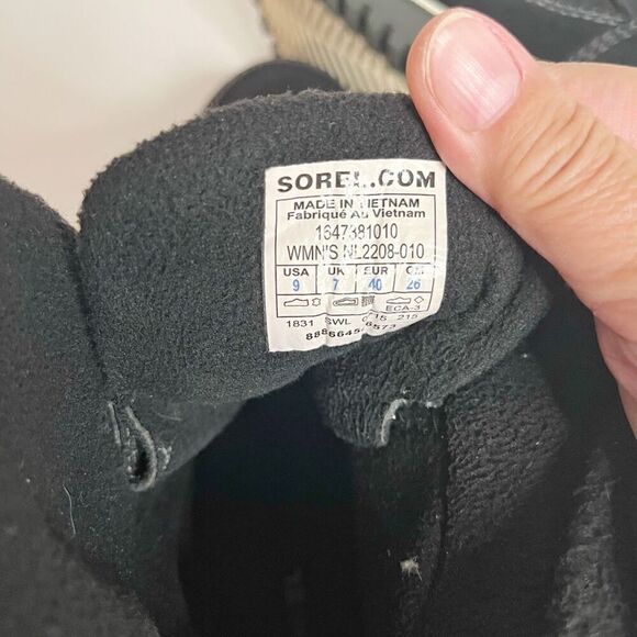 Sorel Meadow Lace Suede Leather Lined Snow Winter Short Boots - Picture 14 of 14